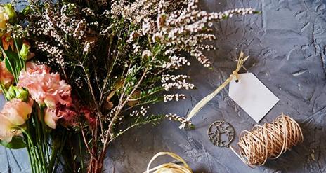 Flower arranging at Down Arts Centre