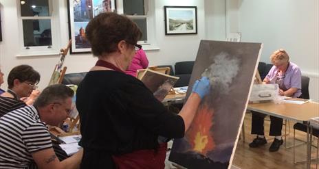 Painting with Martin McParland