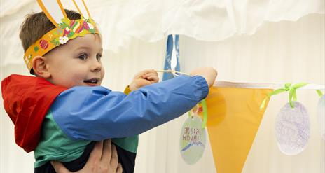 Toddler Easter event at Rowallane Garden