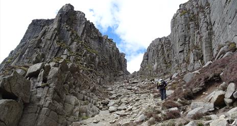Devil's Coachroad, Slieve Beg in the Mourne Mountains