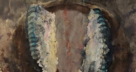 mackerel on a barbeque