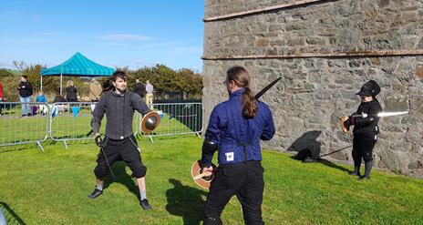 Medieval Swordplay Demonstrations EHOD 2024