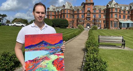 Artist Adrian Margey