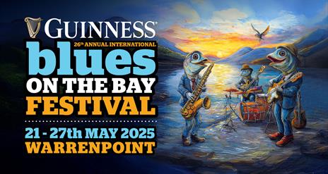 Blues on the bay festival poster
