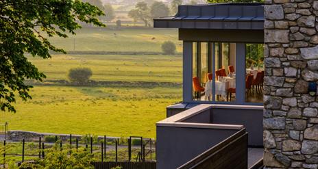 Bank Holiday BBQ at Killeavy Castle Estate. View over Estate