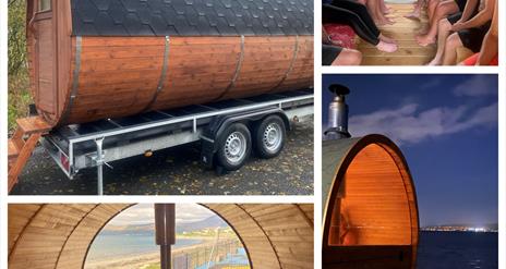 Mourne Hot Barrel Sauna