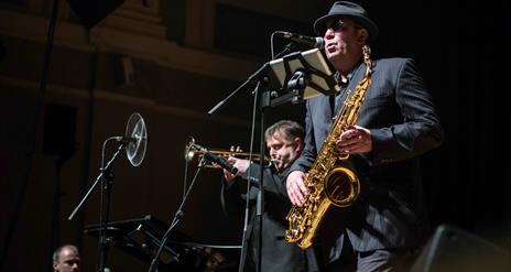 Celtic Soul, the definitive tribute to Van Morrison Saxophone and Trumpet players.