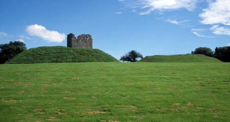 View of Clough Castle