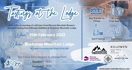 Tasting at the lodge