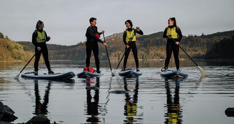 Stand Up Paddle Boarding Castlewellan Lake