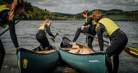 Open Canoeing  Castlewellan Lake