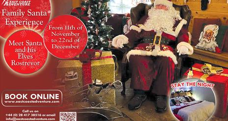 Santa at East Coast Adventure
