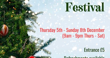 Christmas Tree Festival 5th -8th December with the Fishermen's Mission