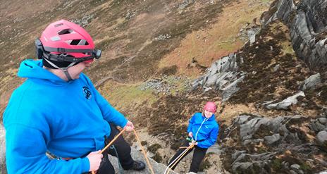 Stepping off the edge in the heart of the Mournes