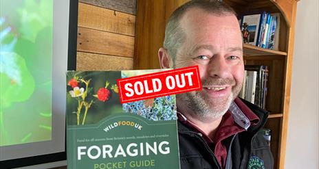 Brian with Foraging book