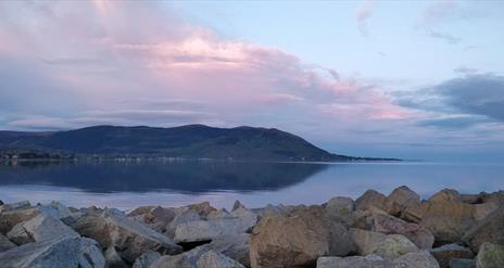 A view from the loughside in Warrenpoint