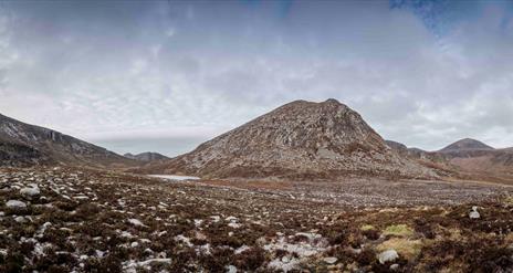 View of the Mourne Mountains