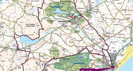 Newcastle/Lough Island Reavy Cycle Route
