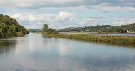 A scenic view of Newry Ship Canal