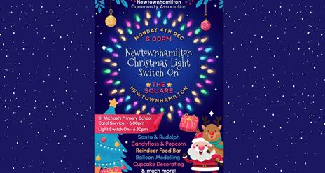 Newtownhamilton Christmas Lights Switch on