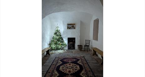 Christmas tree in old Gaol Cell