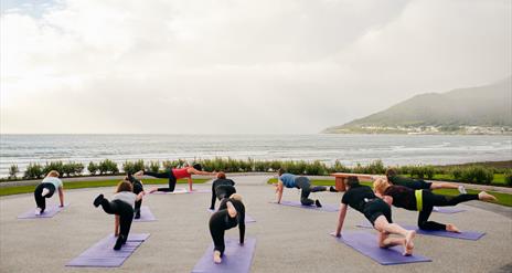 Yoga at Slieve Donard