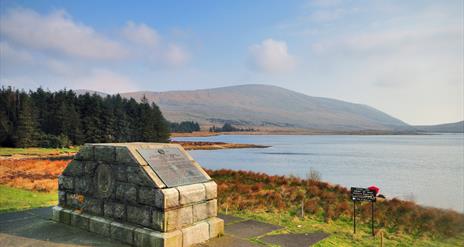 Spelga Dam beside Electric Brae