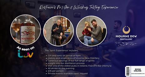 Mourne Dew Spirit Experience poster