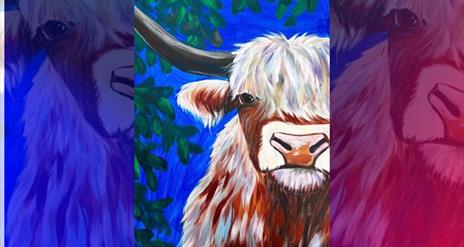 Teen canvas painting | Newry Arts Festival