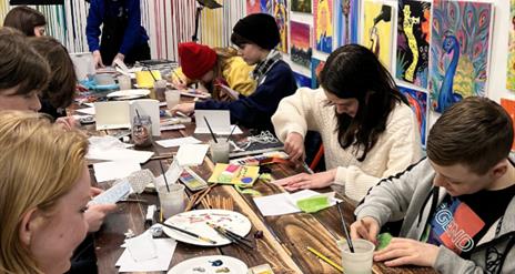 Teen Art Class at Studio 23