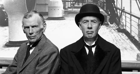 two men on the Titanic