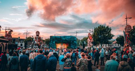 Wake the Giant stage