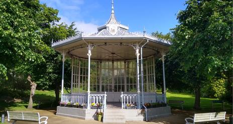An image of Warrenpoint Bandstand