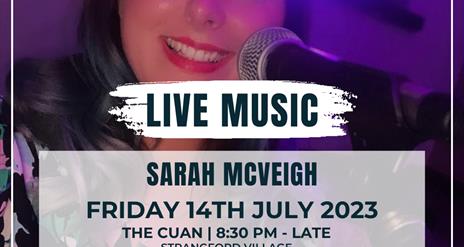 Live Music with Sarah McVeigh