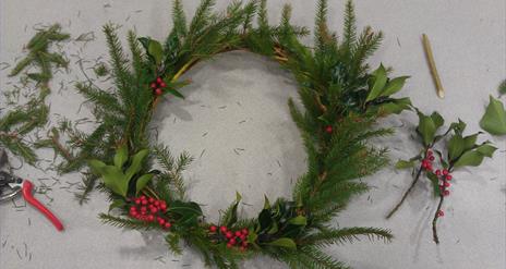 Christmas Willow Wreath