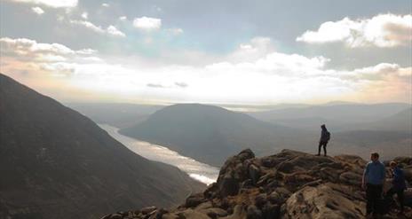 Mountain walker in Doan Area