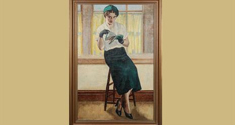 Painting of Lady Constance Malleson (1895-1975) by William Conor (1881-1968)