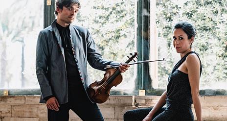 A pianist and a violinist