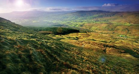 View from Slieve Gullion Forest Park