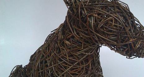 Woven Willow Hare