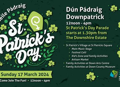 downpatrick st patricks day 2025
