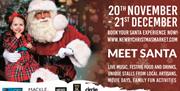 Graphic Promoting Newry Christmas Markets this December in Newry City