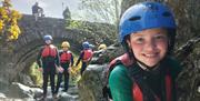 Happy faces at bloody bridge on a bouldering session