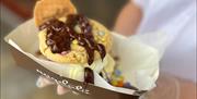 icecream cookie sandwich