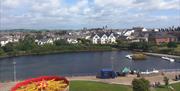 View over Newcastle from The Mourne Eye