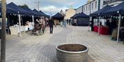 Artisan Market Stalls on Central Promenade, Newcastle, County Down