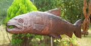 Carved Wooden Fish