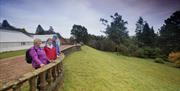 Walkers enjoying the views of Castlewellan Forest Park