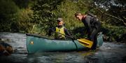 Canoeing Castlewellan Lake