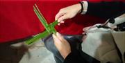 Making a Saint Brigid Cross